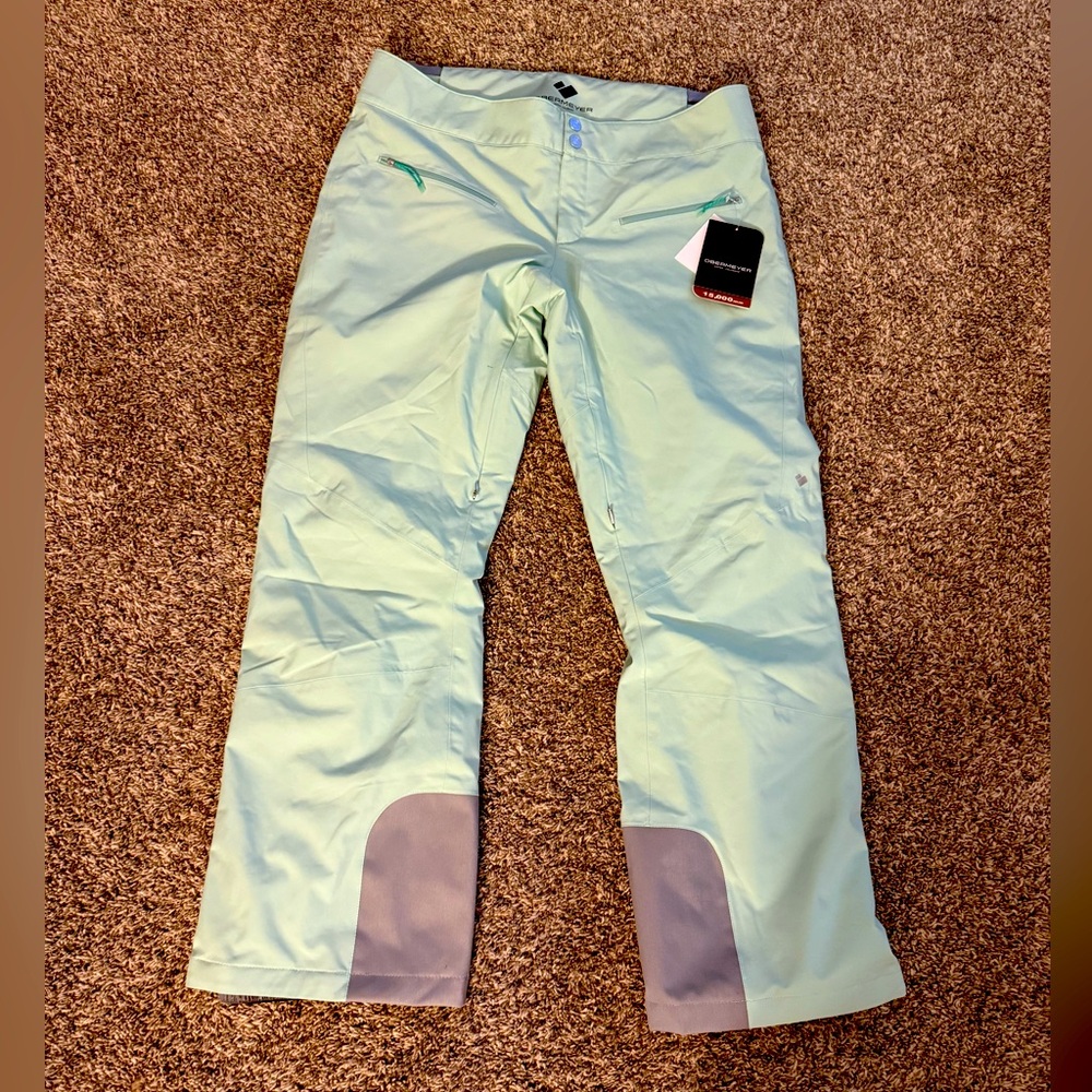 Obermeyer women’s snow pants. New with Tags, sz 14